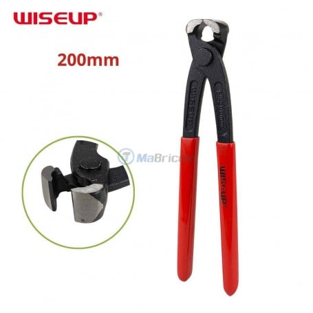 MaBricole | WISEUP | Pinces | Tenaille en acier chrome-vanadium (Cr-V) poignée ergonomique 200mm | 011301