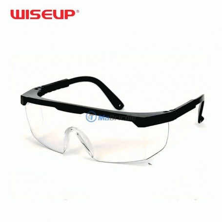 MaBricole | WISEUP | Protection des yeux | Lunettes de protection transparent en polycarbonate PC + nylon WISEUP | 140206