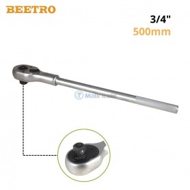 مفتاح ربط بسقاطة 3/4" (19مم) وطول 500 مم من كروم الفاناديوم وكروم الموليبدينوم بيترو | TC0788