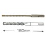 MaBricole | SOFICLEF | Pour perforateurs et marteau piqueur | Mèche à béton SDS-Plus 6 x 160 mm SOFICLEF | SDS-6/160