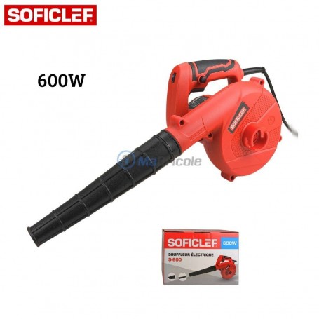 MaBricole | SOFICLEF | Aspirateur souffleur | Souffleur électrique 600W débit de 3 m³/min avec variateur de vitesse SOFICLEF | S-600