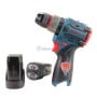Visseuse perceuse à percussion sans fil 16.8V avec 2 Batteries lithium-ion 2.0AH chargeur et valise HONESTPRO| YAE2249