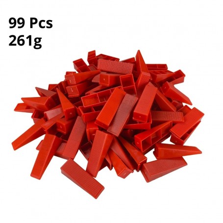 MaBricole | | Autre outils | Cales Réutilisables en Plastique 99 PCS 261g pour système de nivellement de Faïence et carrelage T.A.TOOLS