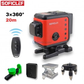 MaBricole | ADA Instruments | Mesure et contrôle | Niveau laser 2 lignes 1Н 1V 40m Max avec lunette laser et sacoche ADA | A00239