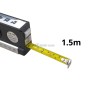 MaBricole | | Outils de mesure | Règle a niveau laser rouge 20cm 3 niveaux mètre de 1,5m