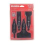 MaBricole | HONESTPRO | Pour scie électrique | Ensemble de 4 grattoirs pour scie sabre de différentes tailles HONESTPRO | YAT1002