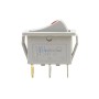 MaBricole | | Interrupteur et prise | Lot de 5 interrupteurs à bascule gris modèle KCD3 16A 250V AC avec petite lumière rouge intégrée