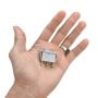 MaBricole | | Interrupteur et prise | Lot de 5 interrupteurs à bascule gris modèle KCD3 16A 250V AC avec petite lumière rouge intégrée