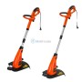 MaBricole | SOMAFIX | Scie à chaîne et Débroussailleuse | Coupe-bordures électrique 400W diamètre de coupe 30cm SOMAFIX | SFET400