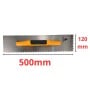 Truelle à plâtrer, Lisseuse 120×500mm à dents 6 × 6mm GS OPTIMUS | GS-120500-66