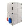MaBricole | ESPROLUX | Tableau et appareillage | Tableau de distribution industriel apparent à 10 départs 3P+E+N 32A + 2 prises 16A ESPROLUX