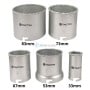 MaBricole | TACTIX | Pour perceuse et visseuse | jeu de scie à cloche pour béton 33-83mm 7 pièces TACTIX | 440537