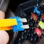 MaBricole | | Accessoires d'électricité | Ensemble de Fusibles Pour Automobiles 25Ampères 100PCS BLANC