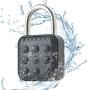 MaBricole | | Serrures et verrous | Cadenas à code 6 chiffres remplaçable antivol IP67 étanche 45×45×20 mm