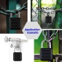 قفل بكود مكون من 6 أرقام قابل للاستبدال مضاد للسرقة مقاوم للماء بمعيار IP67 بمقاس 45×45×20 مم