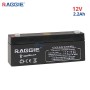 بطارية الرصاص الحمضية المغلقة القابلة لإعادة الشحن بجهد 12 فولط وسعة 2.2 أمبير/ساعة راجي
