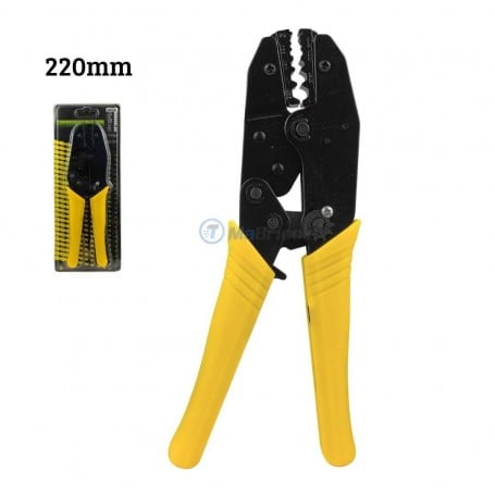 MaBricole | | Pinces | Pince à sertir (Crimper) 0,48 mm² - 2,55 mm² longueur 220 mm