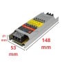 MaBricole | AVEL | Convertisseur et stabilisateur | Transformateur AC/DC entrée 190-240V AC sortie 12V DC 60W 5A AVEL | AL-60W12V