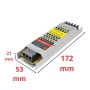 MaBricole | AVEL | Convertisseur et stabilisateur | Transformateur AC/DC entrée 190-240V AC sortie 12V DC 100W 8.5A AVEL | AL-100W12V