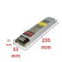 MaBricole | AVEL | Convertisseur et stabilisateur | Transformateur AC/DC entrée 190-240V AC sortie 12V DC 150W 12.5A AVEL | AL-150W12V