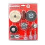 MaBricole | HONESTPRO | Pour perceuse et visseuse | Accessoires de meulage et polissage 10 pièces de différentes tailles HONESTPRO | YAG0610