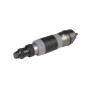 Adaptateur de rivet aveugle pour perceuse, finition métal noir et gris avec rainures antidérapantes.