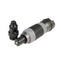 Adaptateur de rivet aveugle pour perceuse avec embout et accessoires en métal noir et gris