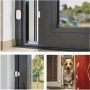 MaBricole | | Accessoires maison | Alarme porte/fenêtre WiFi Notification sur téléphone sans alarme intégrée fixation adhésive Applicable avec Tuya Smart