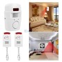 MaBricole | | Accessoires d'électricité | Alarme infrarouge télécommandée 105 dB portée de détection 8 m / 105° avec 2 télécommandes | AI-105DB