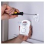 MaBricole | | Accessoires d'électricité | Alarme infrarouge télécommandée 105 dB portée de détection 8 m / 105° avec 2 télécommandes | AI-105DB
