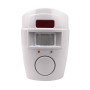 MaBricole | | Accessoires d'électricité | Alarme infrarouge télécommandée 105 dB portée de détection 8 m / 105° avec 2 télécommandes | AI-105DB