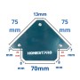 MaBricole | HONESTPRO | Fixation | Aimant de soudage magnétique 3", Positionneur multifonction angles 45°/90°/135° HONESTPRO | YAH0611