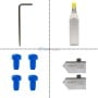 MaBricole | HONESTPRO | Outils de découpe | Kit Coupe-verre avec huile 9Pcs HONESTPRO | YAF0456