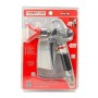 Pistolet de peinture airless HONESTPRO emballé avec poignée noire et buse rouge.