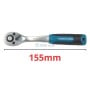 MaBricole | HONESTPRO | Clé et douille | Clé à cliquet 1/4" longueur 155mm en CR-V HONESTPRO | YAD1101