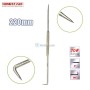 MaBricole | HONESTPRO | Marquage et traçage | Traceur avec crochet longueur 220 mm angles 0°/90° en acier allié 70 HONESTPRO | YAF0455