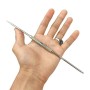 MaBricole | HONESTPRO | Marquage et traçage | Traceur avec crochet longueur 220 mm angles 0°/90° en acier allié 70 HONESTPRO | YAF0455