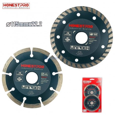 قرصان ماسيان 115×22.2 مم للطوب الرخام الخرسانة السيراميك الغرانيت وأعمال البناء هوناست برو | YAG0130