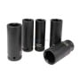MaBricole | HONESTPRO | Clé et douille | Douilles à chocs 10-12-13-14-15-17-19-21-22-24mm longueur 78mm 1/2" en Cr-V 10pcs HONESTRPO | YAD1225