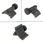 Outil de calage pour distribution moteur diesel VAG, pièce métallique noire avec molette crantée.