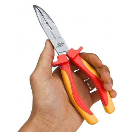 Pince Long Bec Knipex 200 Mm – Isolation Testée 10 000 V, Référence 26 17 200
