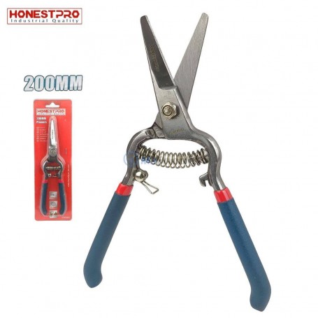 مقص تقليم مستقيم، لقص الأغصان للحديقة 200مم هوناست برو | YCA0041