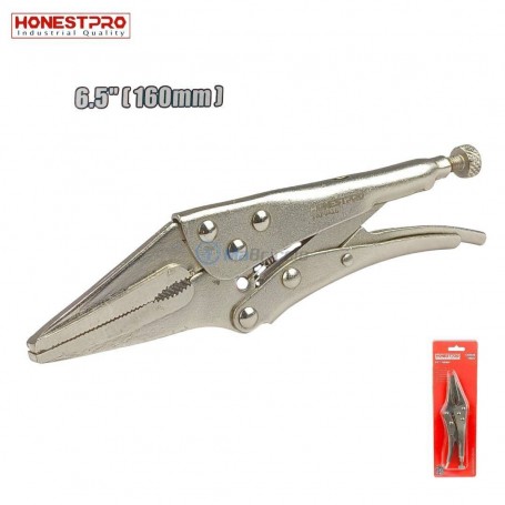 كماشة تثبيت بفك مستقيم طويل طول 160مم هوناست برو | YAP0426