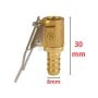 MaBricole | HONESTPRO | Pour outillage à air comprimé | Tête de compresseur d’air universelle diamètre 8mm en laiton HONESTPRO | YAA0162