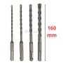 طقم 4 مثقاب للخرسانة SDS-PLUS مقاسات 5-6-8-10 مم هوناست برو | YAT1212