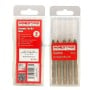 Ensemble de 5 forets Ø 8mm longueur 82mm pour céramique embout 6.35mm tête en YG6X HONESTPRO | YAT1193
