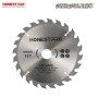 Disque de coupe circulaire en métal avec 24 dents pour bois, modèle HONESTPRO YAG0272