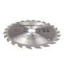Disque de coupe circulaire en métal pour bois avec 24 dents à pointes en carbure de tungstène
