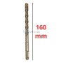 MaBricole | HONESTPLUS | Pour perforateurs et marteau piqueur | Mèche à béton SDS-Plus 10mm longueur 160mm HONESTPLUS | HT4209