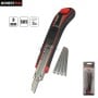 MaBricole | HONESTPLUS | Outils de découpe | Cutter utilitaire 135mm avec 5 lames 9×80mm HONESTPLUS | HT-8618